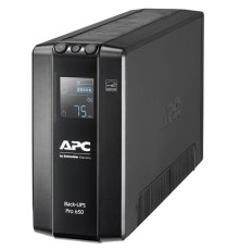 Источник бесперебойного питания APC Back-UPS Pro BR 650VA/390W, 6xC13 Outlets(6 batt.), AVR, LCD, Data/DSL protect, 10/100 Base-T, USB, PCh, user repl. batt., 1 year warranty