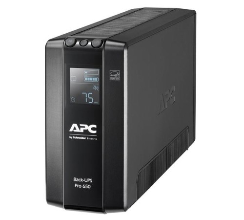 Источник бесперебойного питания APC Back-UPS Pro BR 650VA/390W, 6xC13 Outlets(6 batt.), AVR, LCD, Data/DSL protect, 10/100 Base-T, USB, PCh, user repl. batt., 1 year warranty Источник бесперебойного питания APC Back-UPS Pro BR 650VA/390W, 6xC13 Outlets(6 batt.), AVR, LCD, Data/DSL protect, 10/100 Base-T, USB, PCh, user repl. batt., 1 year warranty