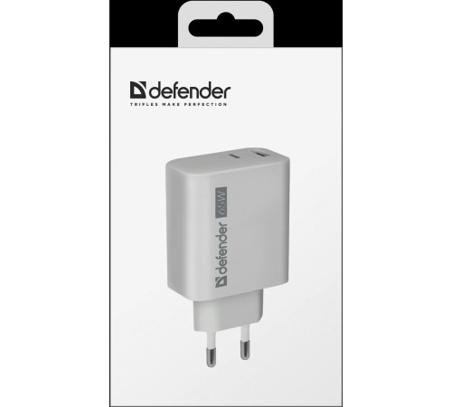 Defender Сетевое ЗУ UPA-165 USB A+C, 65W