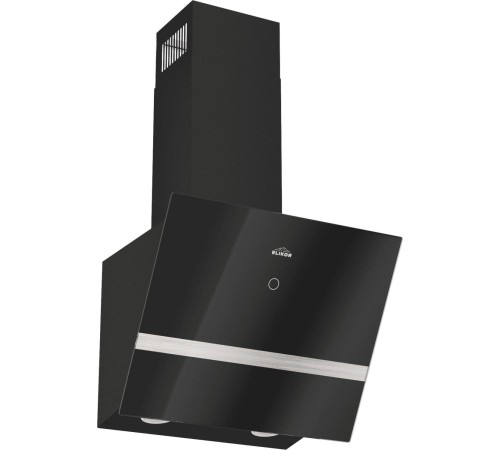 Вытяжки ELIKOR GOOD, Кухонная вытяжка ELIKOR КВ RISE 50 BK, наклонная, черный, 50 см, 750 м3/ч
