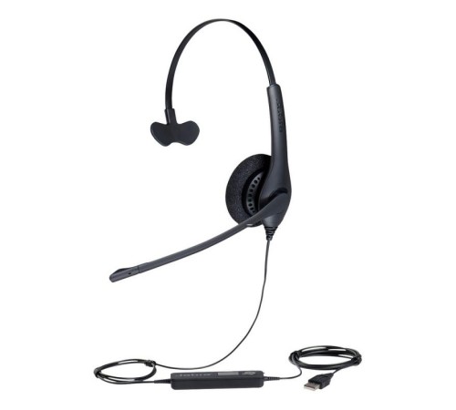 Гарнитура проводная/ Jabra BIZ 1500 Mono, USB, NC, Global