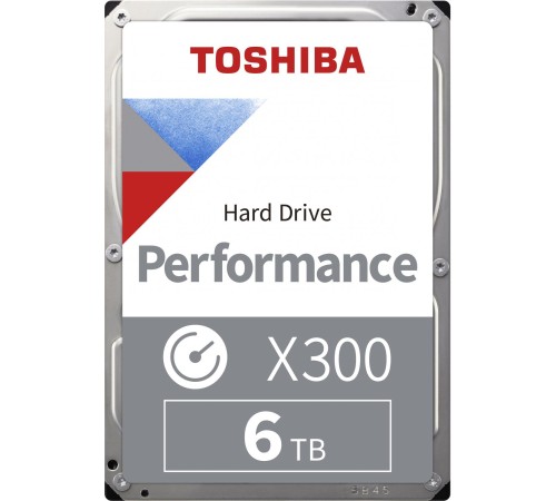 Жесткий диск/ HDD Toshiba X300 SATA3 6Tb 3.5"" 7200 256Mb 1 year warranty (replacement HDWR160UZSVA, ST6000DM004)