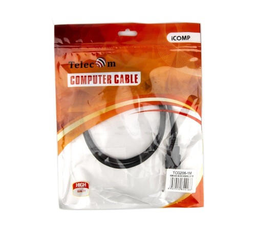 Кабель/ Кабель HDMI-19M --- MicroHDMI-19M ver 2.0+3D/Ethernet,1m Telecom <TCG206-1M> Кабель/ Кабель HDMI-19M --- MicroHDMI-19M ver 2.0+3D/Ethernet,1m Telecom <TCG206-1M>
