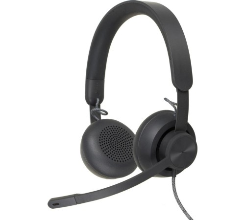 Гарнитура/ Logitech Headset Zone Wired Teams Graphite Гарнитура/ Logitech Headset Zone Wired Teams Graphite