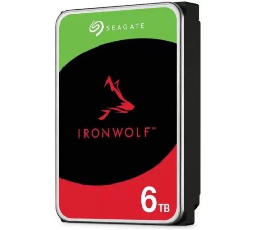 Жесткий диск/ HDD Seagate SATA3 6Tb IronWolf  5400 256Mb 1 year warranty