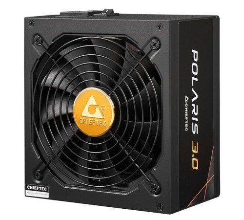 Блок питания Chieftec Polaris 3.0 PPS-850FC-A3 (ATX 3.0, 850W, 80 PLUS GOLD, Active PFC, 140mm fan, Full Cable Management, Gen5 PCIe) Retail