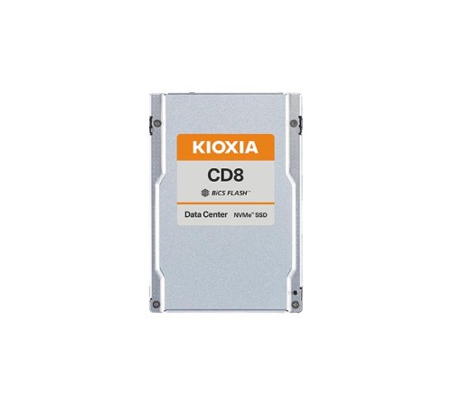 SSD накопитель KIOXIA Enterprise SSD 2,5"(SFF/U.2), CD8-R, 1920GB (1.92TB), NVMe 1.4/PCIe 4.0 1x4, R7200/W3500MB/s, IOPS(R4K) 1250K/150K, MTTF 2,5M, 1DWPD/5Y (Read Intensive), 3D-TLC, 15mm