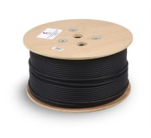  Cabeus FTP-4P-Cat.5e-SOLID-ST-OUT Кабель витая пара экранированная FTP (F/UTP), категория 5e, 4 пары