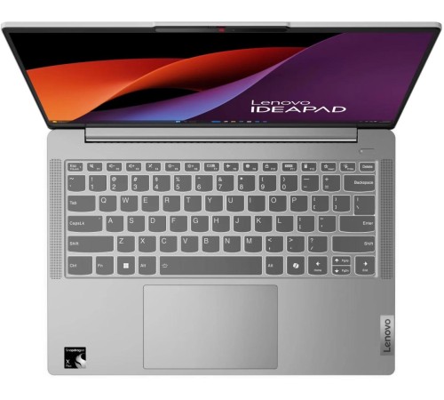 Ноутбук/ Lenovo IdeaPad Slim 5 14Q8X9 14"(1920x1200 IPS)/Qualcomm Snapdragon X1P-42-100(3.4Ghz)/16384Mb/512PCISSDGb/noDVD/Int:Adreno X1-85/Cam/BT/WiFi/57WHr/war 1y/1.48kg/cloud grey/Win11Home + 65W, RU kbd