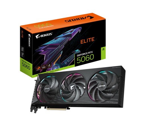 Видеокарта/ GV-N5060AORUS E-8GD Видеокарта/ GV-N5060AORUS E-8GD