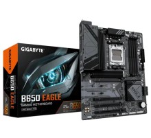 Материнская плата GIGABYTE B650 EAGLE, AM5, B650, 4*DDR5, 4*SATA, 3*M.2, 2*USB 3.2, 6*USB 2.0, Type-C, 4*PCIx16, DP+HDMI, ATX
