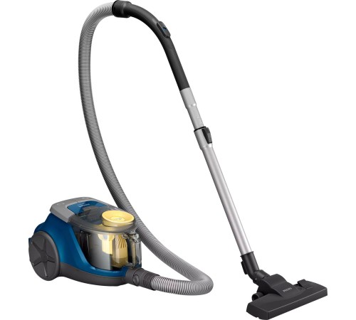 Пылесос Philips/ Пылесос Philips, безмешковый, мощность 850 Вт, 2 насадки, объем пылесборника 1.3 л, цвет синий