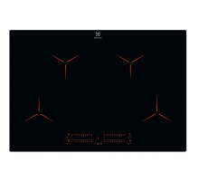 Встраиваемые индукционные панели ELECTROLUX/ индукционная варочная поверхность, цвет: Черный, индивидуальный слайдер для каждой зоны нагрева 9 уровней, 3-хступенчатая индикация остаточного тепла,акустический сигнал (вкл/выкл),  Функция "Booster"