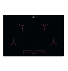Встраиваемые индукционные панели ELECTROLUX/ индукционная варочная поверхность, цвет: Черный, индивидуальный слайдер для каждой зоны нагрева 9 уровней, 3-хступенчатая индикация остаточного тепла,акустический сигнал (вкл/выкл),  Функция "Booster"