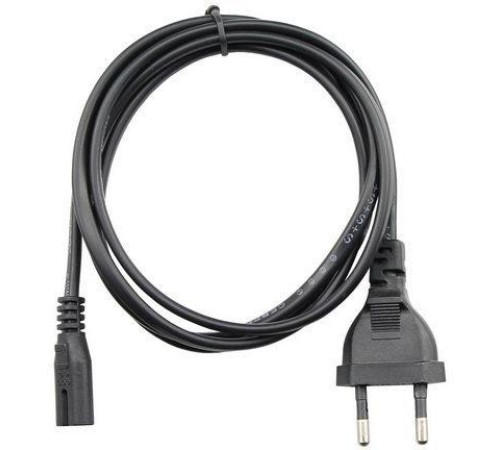 Кабель/ Кабель для аудио-видео техники IEC-320-C7 -- розетка EU, 2-pin <VDE>, VCOM <CE023-CU0.5-1.8>, 1,8m