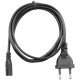 Кабель/ Кабель для аудио-видео техники IEC-320-C7 -- розетка EU, 2-pin <VDE>, VCOM <CE023-CU0.5-1.8>, 1,8m