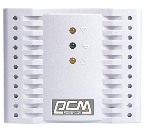 Стабилизаторы напряжения электрического тока Powercom Voltage Regulator, 1200VA, White, Schuko (95255)