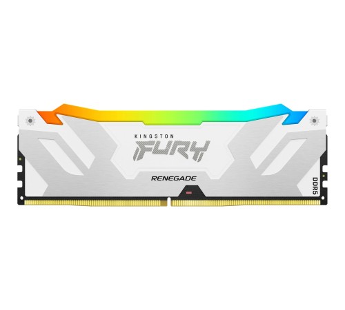 Память оперативная/ Kingston 16GB 7600MT/s DDR5 CL38 DIMM FURY Renegade RGB White XMP Память оперативная/ Kingston 16GB 7600MT/s DDR5 CL38 DIMM FURY Renegade RGB White XMP
