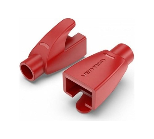 Колпачки изолирующие Vention для разъемов RJ-45 (50шт.) - Красный