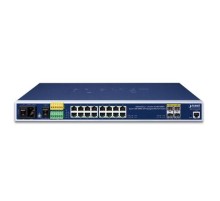 IGS-5225-16T4S индустриальный управляемый коммутатор/ IP30 19" Rack Mountable Industrial L2+/L4 Managed Ethernet Switch, 16*1000T + 4*100/1000X SFP (-40 - 75 C, AC + 2 DC, DIDO, ERPS Ring, 1588)