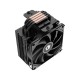 Кулер для процессора ID-COOLING SE-224-XTS BLACK LGA1700/1200/115X/AM5/AM4 (10шт/кор, TDP 220W, PWM, 4 тепл.трубки прямого контакта, FAN 120mm) RET