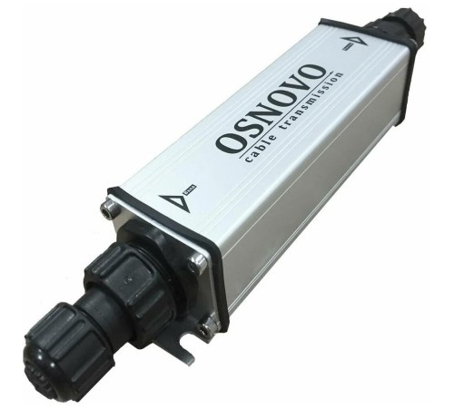 РоЕ удлинитель/ OSNOVO Уличный PoE удлинитель 10/100/1000M Gigabit Ethernet до 500м (до 22W) РоЕ удлинитель/ OSNOVO Уличный PoE удлинитель 10/100/1000M Gigabit Ethernet до 500м (до 22W)