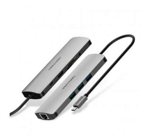 Мультифункциональный хаб Vention USB Type C 9 в 1