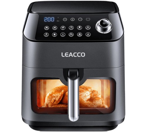 Аэрогриль LEACCO AF060 Air Fryer Black
