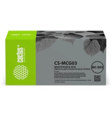 -/ Бункер Cactus CS-MCG03 (MC-G03 ёмкость для отработанных чернил) для Canon PIXMA MAXIFY GX3010/GX4010/GX3020/GX4020/GX4030/GX3040/GX4040/GX3050/GX4050/GX3060/GX4060/GX3070/GX4070/GX3080/GX4080/GX3090/GX3091/GX3092/GX4090/GX4091/GX4092