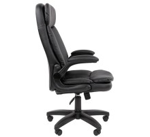 Офисное кресло Chairman 533 Россия экокожа черный