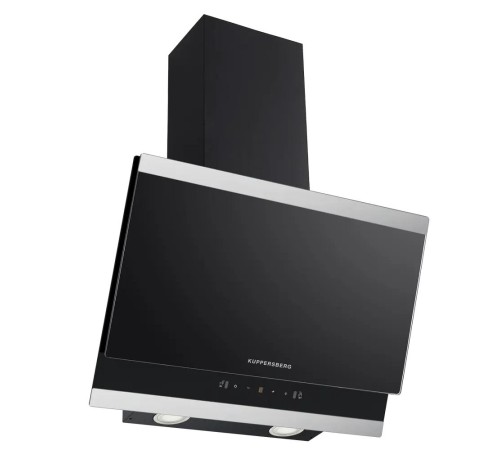 Наклонная вытяжка Kuppersberg/ Наклонная вытяжка Kuppersberg, 60 см, High-Tech, таймер, макс. производительность 850 м3/ч, 3 скорости, обратный клапан, сенсорное управление, дисплей, LED освещение, уровень шума 53 дБ, цвет черный/нержавеющая сталь Наклонная вытяжка Kuppersberg/ Наклонная вытяжка Kuppersberg, 60 см, High-Tech, таймер, макс. производительность 850 м3/ч, 3 скорости, обратный клапан, сенсорное управление, дисплей, LED освещение, уровень шума 53 дБ, цвет черный/нержавеющая сталь