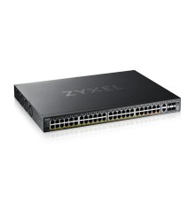 Коммутатор L3 Access коммутатор Zyxel NebulaFlex Pro XGS2220-54HP, rack 19", 48xRJ-45: 1G PoE+ (8 из них PoE++), 2xRJ-45: 1/2.5/5/10G PoE++, 4xSFP+, бюджет PoE 600 Вт