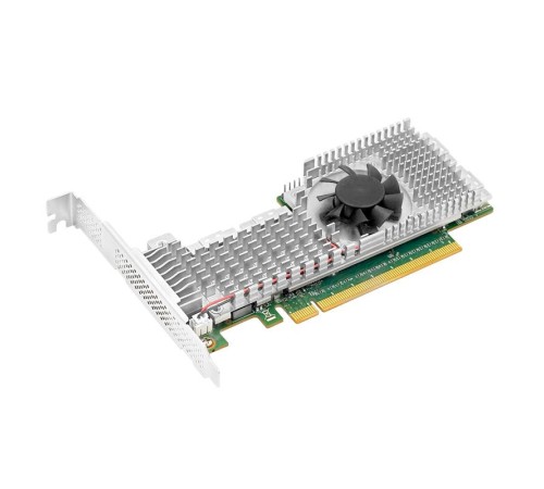 Адаптер/ PCle4.0 x16 4*SFF-8654 8i NVMe Switch Adapter Адаптер/ PCle4.0 x16 4*SFF-8654 8i NVMe Switch Adapter