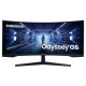 Монитор Samsung 34" Odyssey G5 C34G55TWWI VA curved 21:9 3440x1440x165Hz 1ms 2500:1 250cd 178/178 HDMI DP HDR FreeSync Premium VESA Black 2 years
