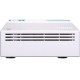 Коммутатор/ QNAP QSW-308-1C Unmanaged 10 Gb / s switch with 3 SFP + ports, of which 1 is combined with RJ-45, and 8 1 Gb / s RJ-45 ports, bandwidth up to 76 Gb / s, support JumboFrame