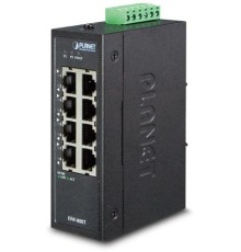 ISW-800T коммутатор для монтажа в DIN рейку/ IP30 Compact size 8-Port 10/100TX Fast Ethernet Switch (-40~75 degrees C)