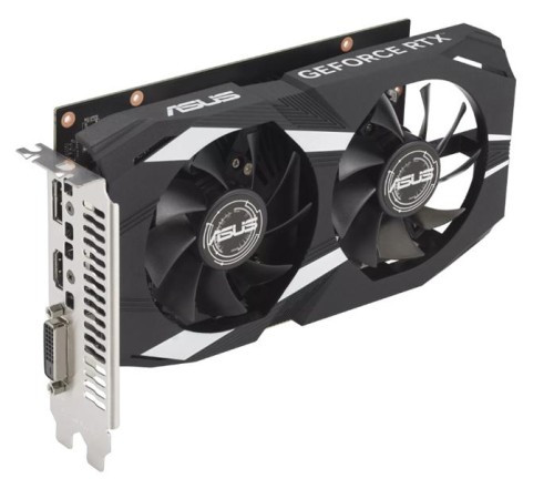 Видеокарта ASUS DUAL-RTX3050-O6G//RTX3050,DVI,HDMI,DP,6G,D6; 90YV0K60-M0NA00 Видеокарта ASUS DUAL-RTX3050-O6G//RTX3050,DVI,HDMI,DP,6G,D6; 90YV0K60-M0NA00