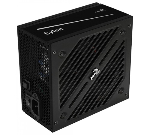 Блок питания Aerocool 600W Retail Cylon 600W, ATX v2.4, сертификат 80+, 13 режимов RGB-подсветки, 20+4P x1, 4+4P x1, PCIe 6+2P x2, PATA x3, SATA x5 Блок питания Aerocool 600W Retail Cylon 600W, ATX v2.4, сертификат 80+, 13 режимов RGB-подсветки, 20+4P x1, 4+4P x1, PCIe 6+2P x2, PATA x3, SATA x5