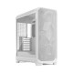 Корпус ПК без блока питания/ Case Fractal Design Meshify 3 TG Clear Tint, Midi-Tower, 3x140mm, 2xUSB-A 3.2 + 1xUSB 3.2 Type-C E-ATX, ATX, mATX, mITX, White