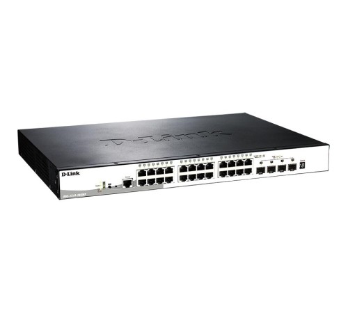 Сетевой коммутатор/ Gigabit Stackable SmartPro Switch with 24 10/100/1000Base-T PoE ports and 4 10G SFP+ ports Сетевой коммутатор/ Gigabit Stackable SmartPro Switch with 24 10/100/1000Base-T PoE ports and 4 10G SFP+ ports