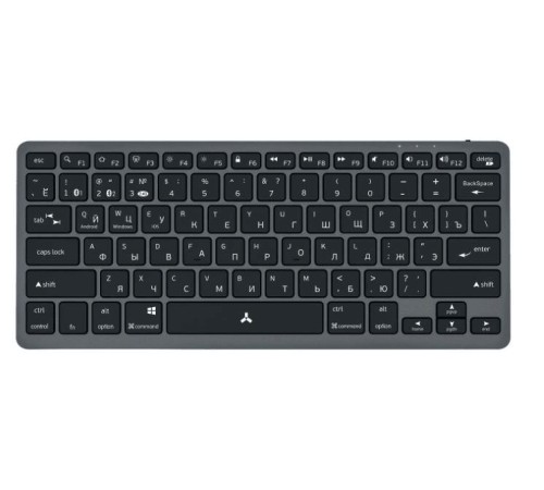 Клавиатура беспроводная Accesstyle K204-ORBBA Dark Gray (Вскрытая упаковка) Клавиатура беспроводная Accesstyle K204-ORBBA Dark Gray (Вскрытая упаковка)