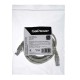 Патч-корд/ Патч-корд GoPower RJ-45 (m)-RJ-45 (m) 3.0м кат.5е ПВХ 26AWG CCA серый в пакете (1/100)