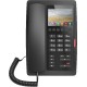 SIP телефон Fanvil H5W, 2 SIP-акк., 3.5", 480x320 Цвет. экран, POE, БП в комп., 2x100 Mbps, Wi-Fi, Чёрный, 6 прог. клав.