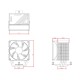 Кулер для процессора ID-COOLING FROZN A400 ARGB LGA1700/1200/115X/AM5/AM4 (15шт/кор, TDP 180W, PWM, 4 тепл.трубки прямого контакта, ARGB FAN 92mm) RET