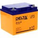 Батарея DELTA серия HR, HR 12-40, напряжение 12В, емкость 45Ач (разряд 10 часов),  макс. ток разряда (5 сек.) 450А, макс. ток заряда 12А, свинцово-кислотная типа AGM, клеммы под болт М6, ДxШxВ 198х166х170мм., вес 14.8кг., срок службы 10-12 лет./ Battery D