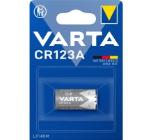 Батарейка CR123A/ Батарейка Varta Professional CR123A BL1 Lithium 3V (6205) (1/10/100) (1 шт.)