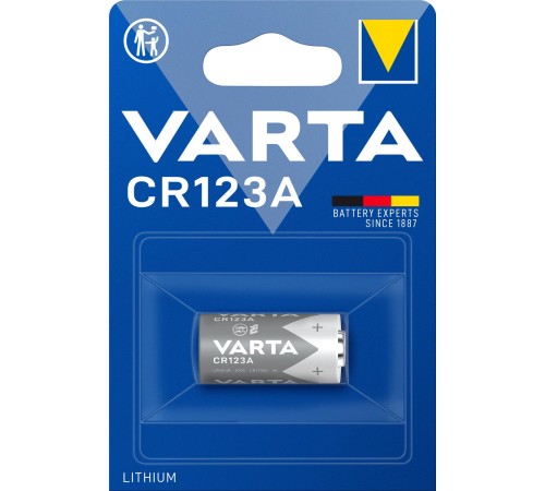 Батарейка CR123A/ Батарейка Varta Professional CR123A BL1 Lithium 3V (6205) (1/10/100) (1 шт.) Батарейка CR123A/ Батарейка Varta Professional CR123A BL1 Lithium 3V (6205) (1/10/100) (1 шт.)