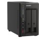 Сетевое хранилище без дисков/ SMB QNAP TS-253E-8G NAS, 2-tray w/o HDD. 2xHDMI-port. 4-core Celeron J6412 2-2.6 GHz, 8GB DDR, 2x2.5Gb LAN, 2 x M.2 2280 PCIe Gen 3 x2, 2x USB 3.2 Gen 2 (10Gbps) Port, 2x USB 2.0 port