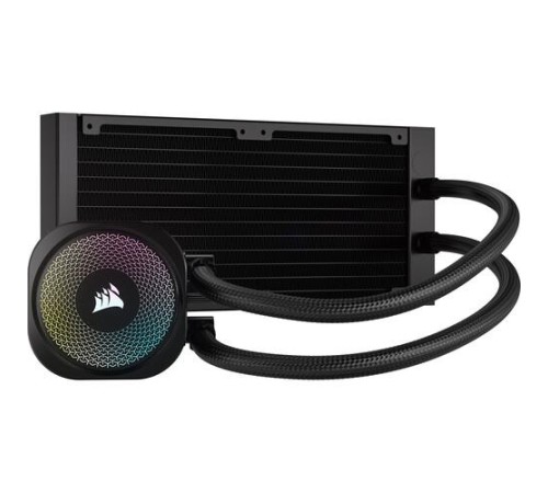 Система жидкостного охлаждения/ Water Cooling System Corsair NAUTILUS 240 ARGB (240mm, Black, ARGB/ Fans: 2x120mm, 74.37CFM, 34dBA, 2100RPM/ S: 1851, 1700, AM5, AM4) Система жидкостного охлаждения/ Water Cooling System Corsair NAUTILUS 240 ARGB (240mm, Black, ARGB/ Fans: 2x120mm, 74.37CFM, 34dBA, 2100RPM/ S: 1851, 1700, AM5, AM4)