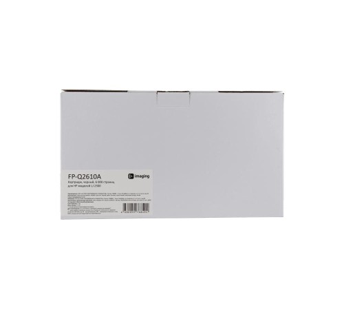 Картридж F+ imaging, черный, 6 000 страниц, для HP моделей LJ 2300 (аналог Q2610A), FP-Q2610A